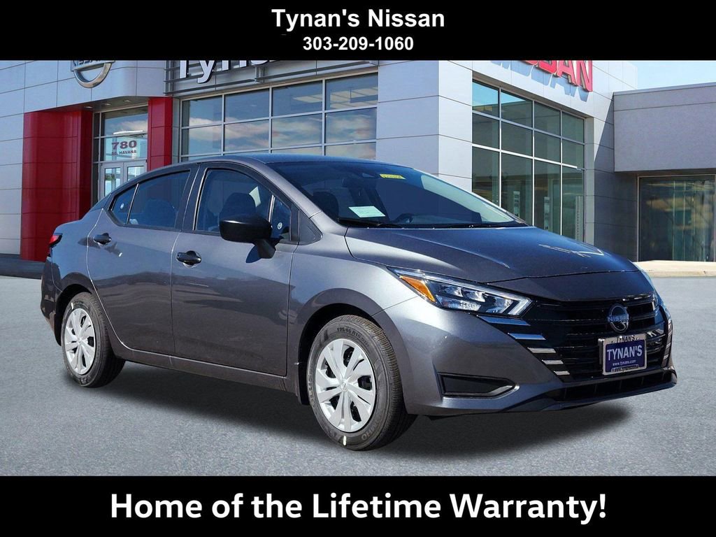 New 2025 Nissan Versa S w/ Trunk Package FWD image 1