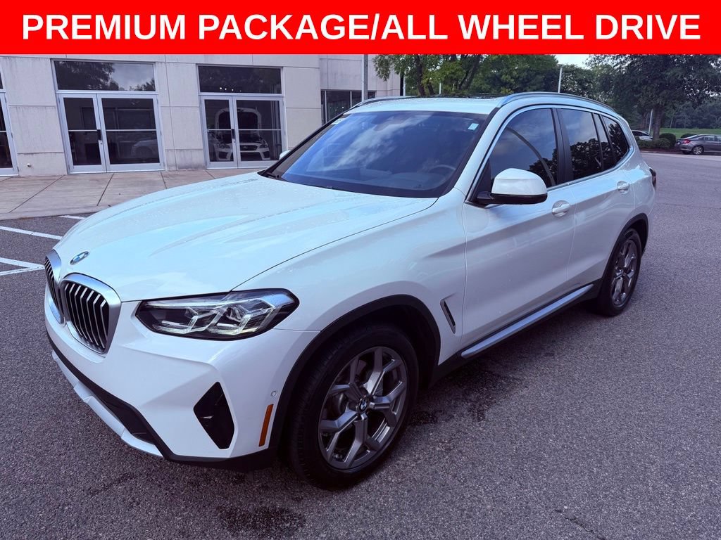Used 2023 BMW X3 xDrive30i w/ Premium Package w/ZPA AWD/4WD image 3