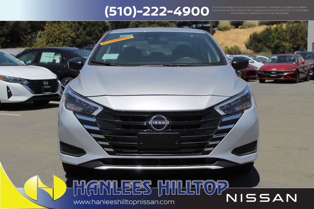 New 2025 Nissan Versa S w/ Trunk Package image 3