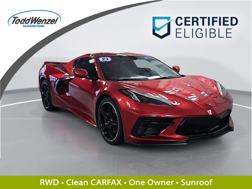 Certified 2023 Chevrolet Corvette Stingray Coupe w/ Z51 Performance Package image 1