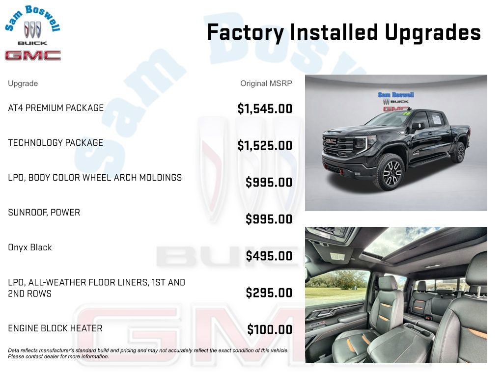 Used 2026 GMC Sierra 1500 AT4 w/ AT4 Premium Package image 3