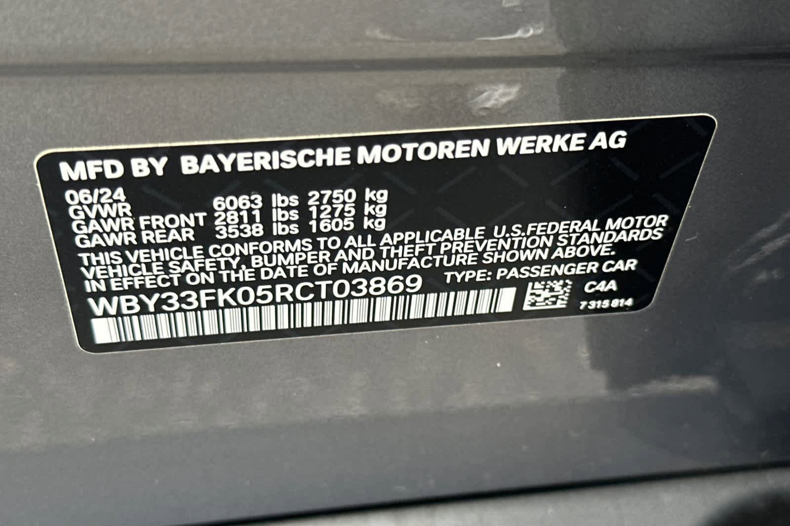 Used 2024 BMW i5 eDrive40i w/ M Sport Package RWD image 32