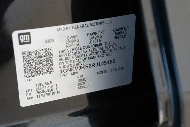 Used 2024 Chevrolet Traverse Z71 w/ Enhanced Driving Package image 37