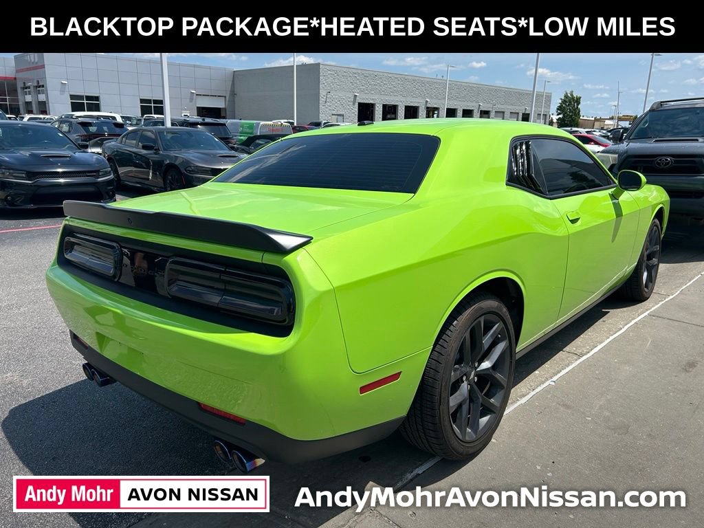 Used 2023 Dodge Challenger SXT w/ Blacktop Package RWD image 3