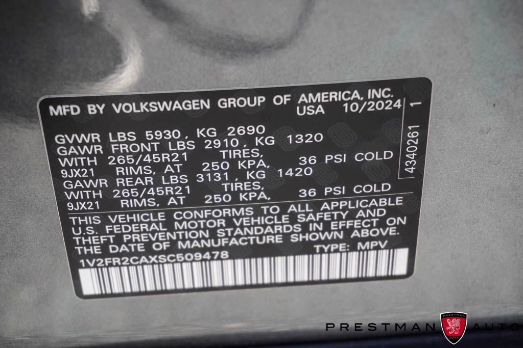 Used 2025 Volkswagen Atlas SEL Premium R-Line image 24