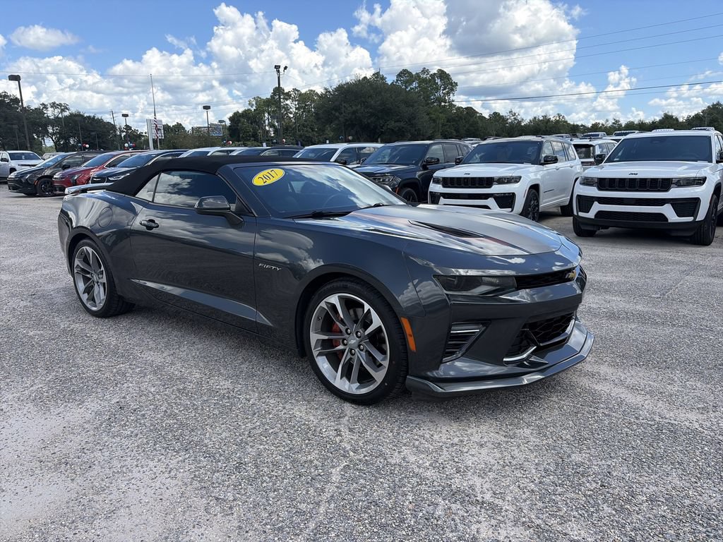 Used 2017 Chevrolet Camaro SS w/ 50th Anniversary Edition RWD image 8