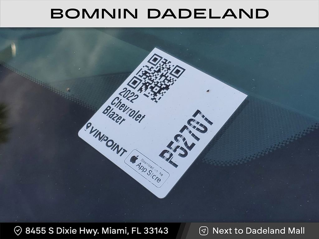Used 2022 Chevrolet Blazer RS w/ Enhanced Convenience Package image 29