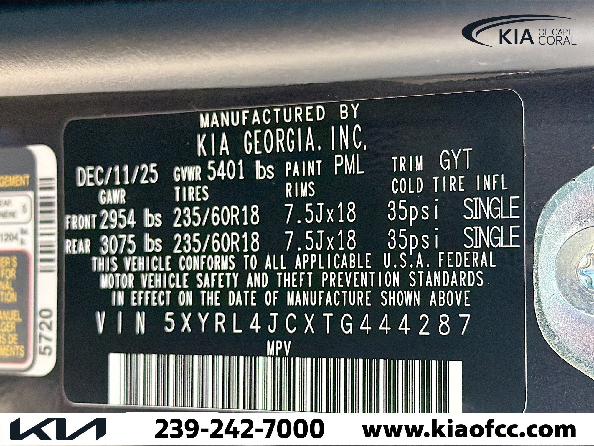 New 2026 Kia Sorento S image 44