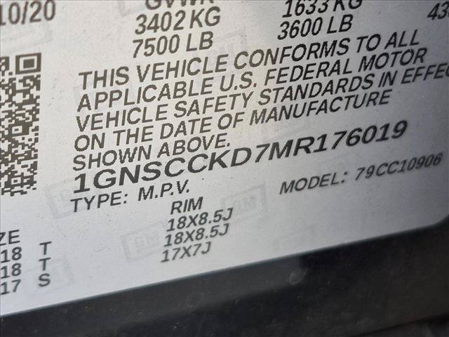 Used 2021 Chevrolet Suburban LT RWD image 15