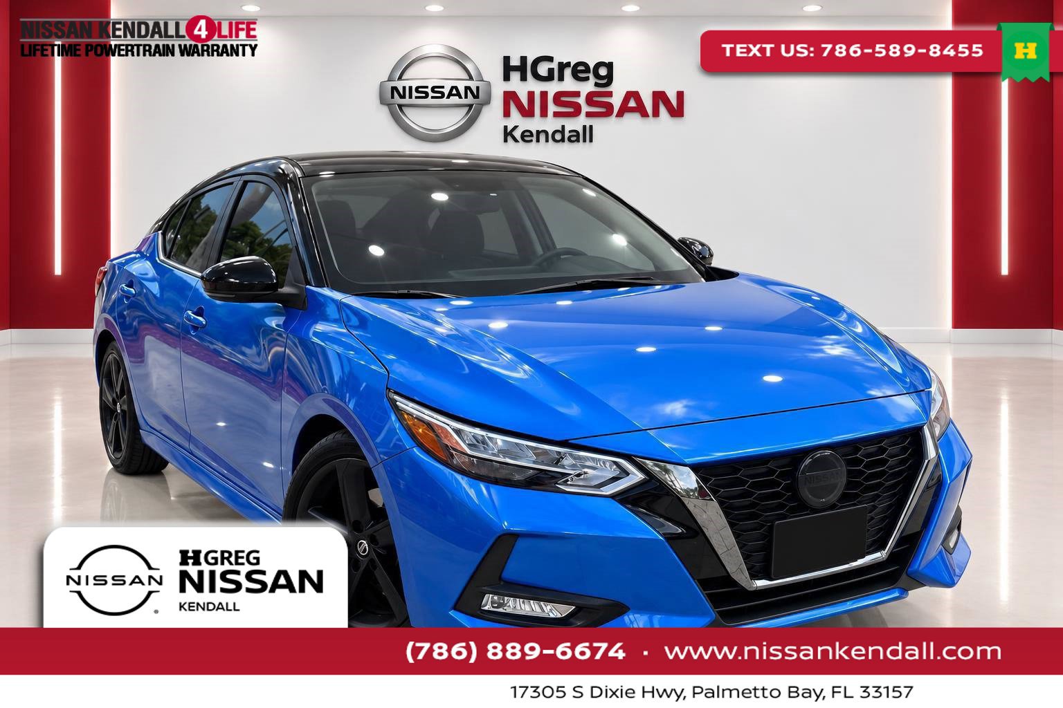 Used 2021 Nissan Sentra SR w/ Trunk Package FWD image 1