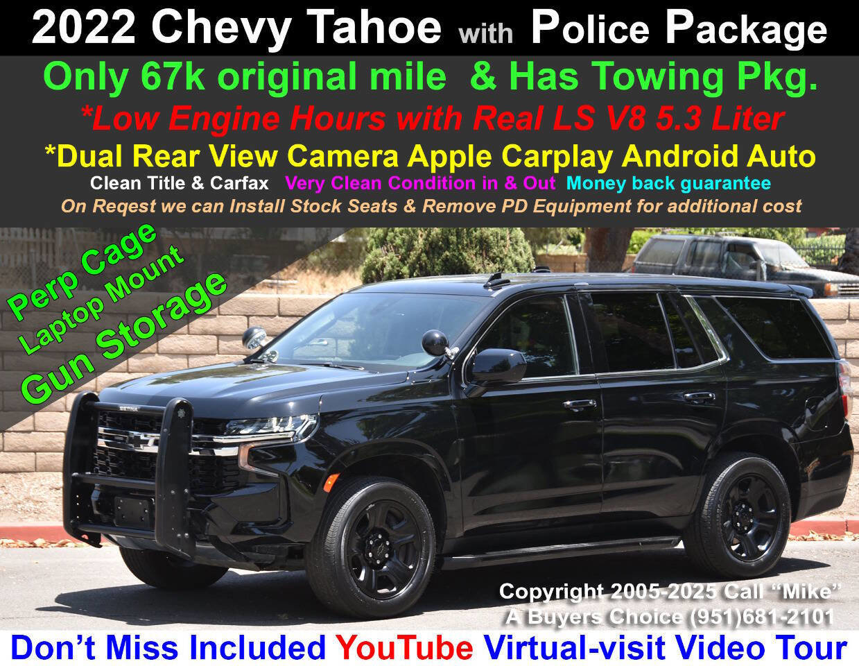 Used 2022 Chevrolet Tahoe 2WD video 1