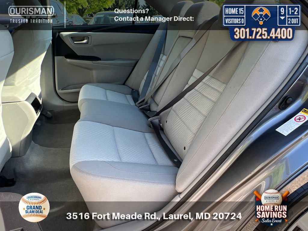 Used 2016 Toyota Camry LE FWD image 17