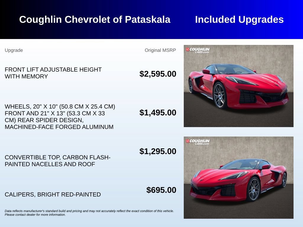 Used 2024 Chevrolet Corvette Z06 w/ Battery Protection Package RWD image 3