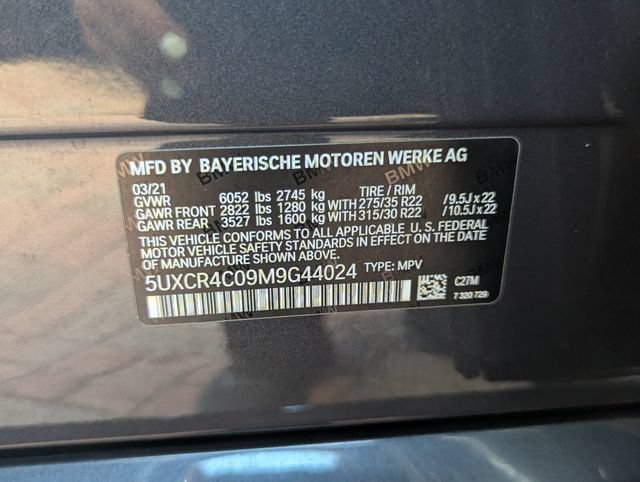 Used 2021 BMW X5 sDrive40i w/ M Sport Package RWD image 32