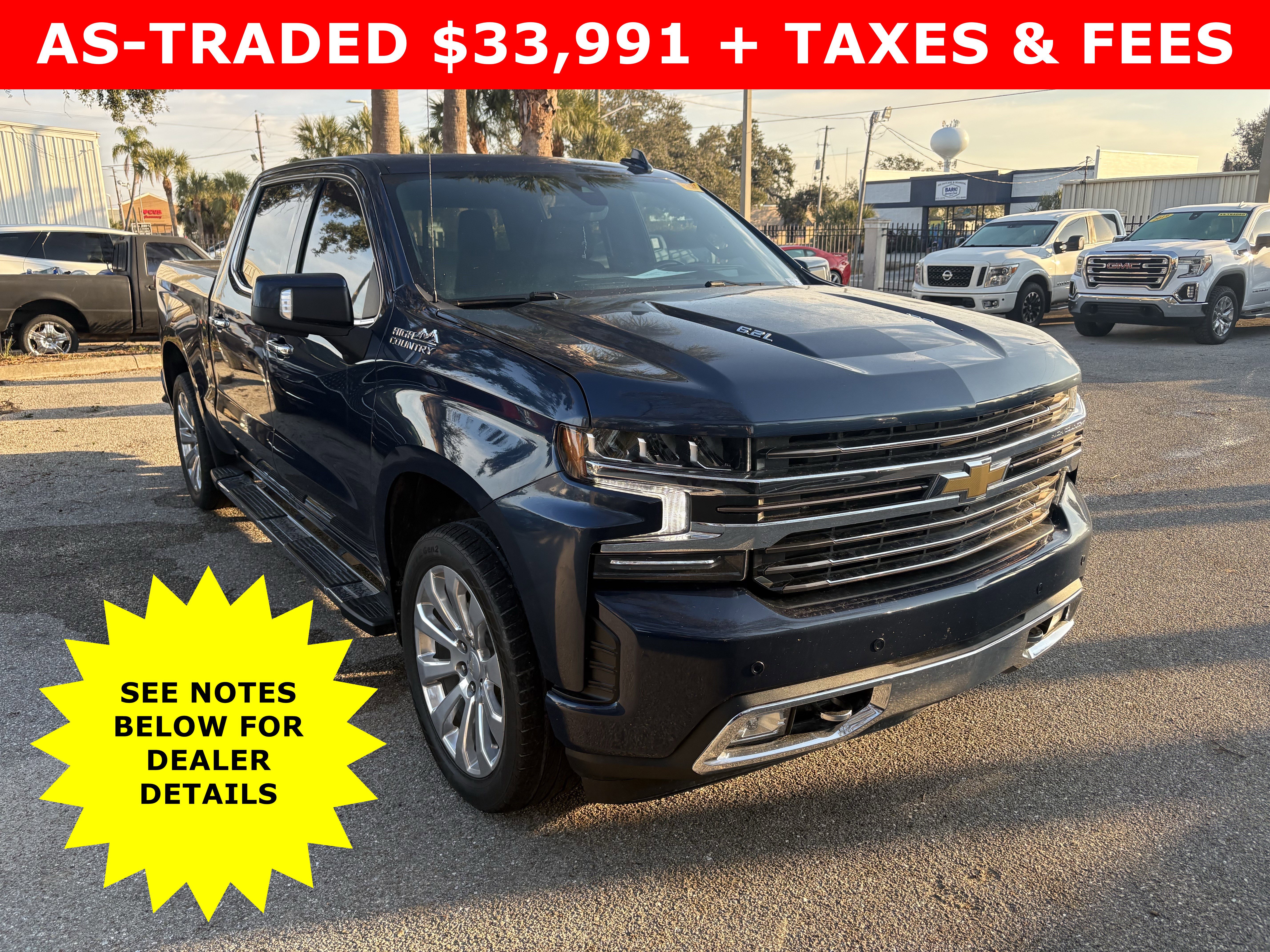 Used 2022 Chevrolet Silverado 1500 High Country w/ Technology Package image 1