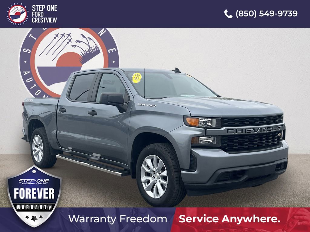 Used 2020 Chevrolet Silverado 1500 Custom w/ Custom Value Package