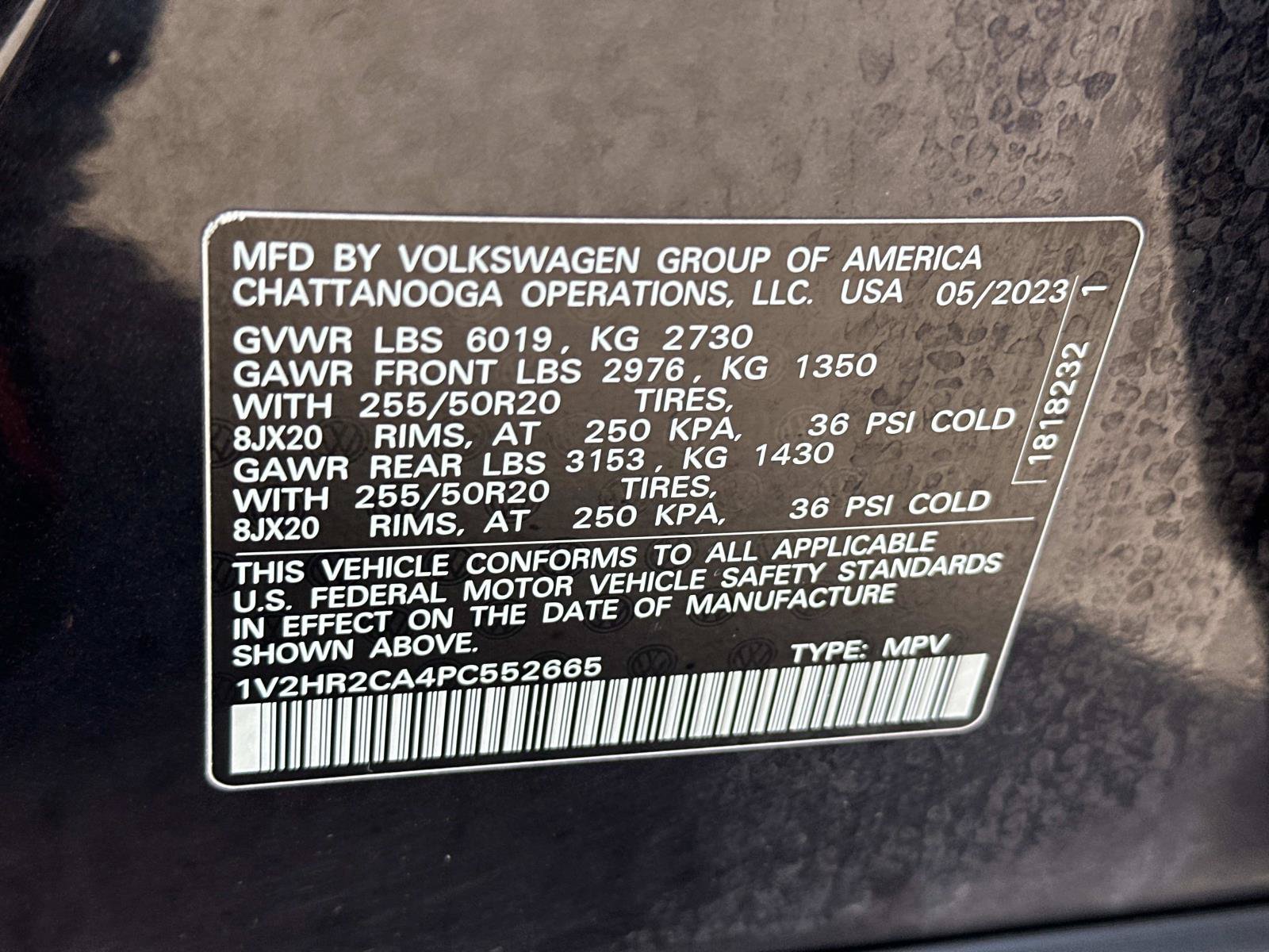 Used 2023 Volkswagen Atlas SE AWD/4WD image 18