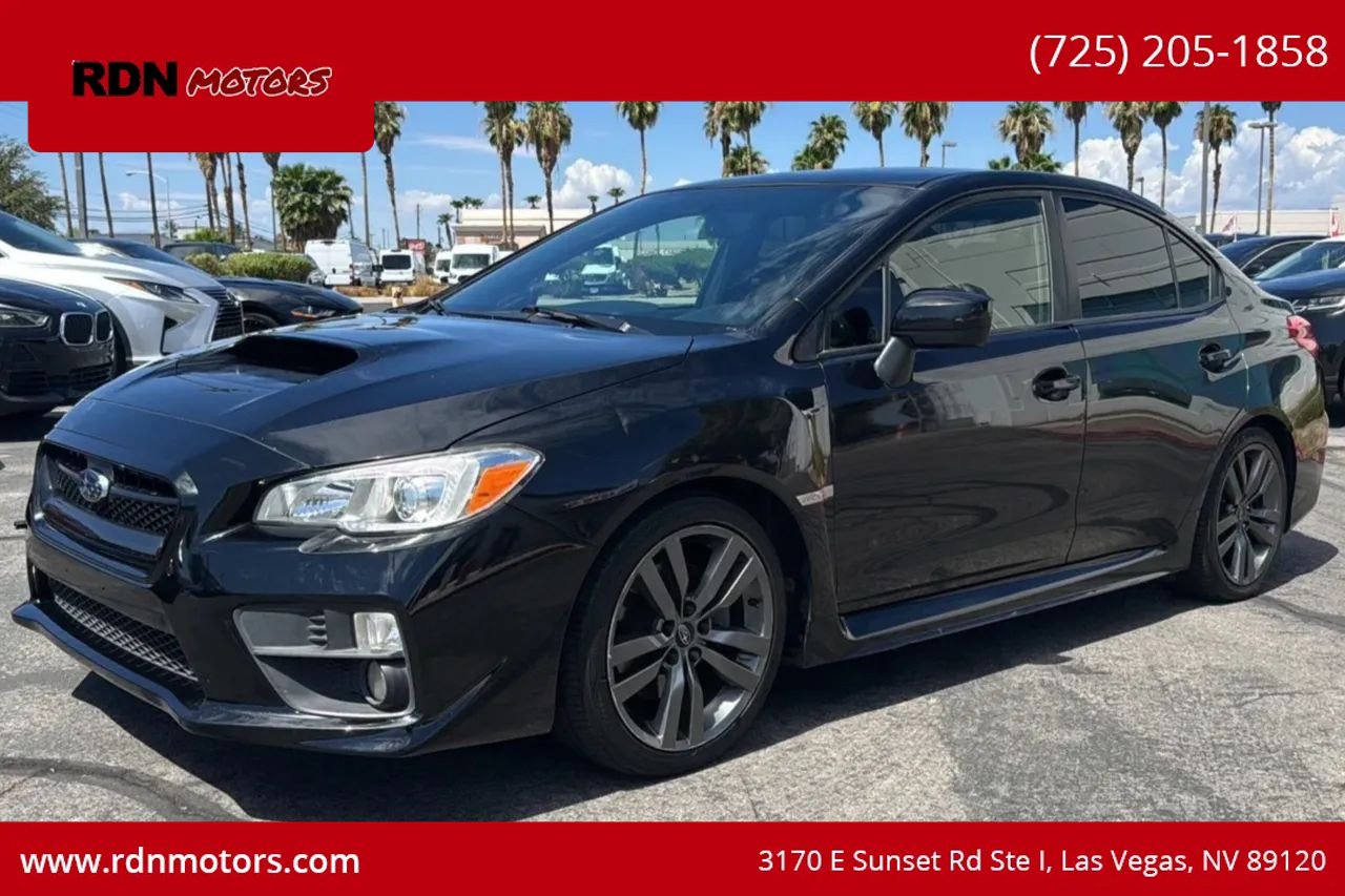 Used 2017 Subaru WRX Premium AWD/4WD image 1