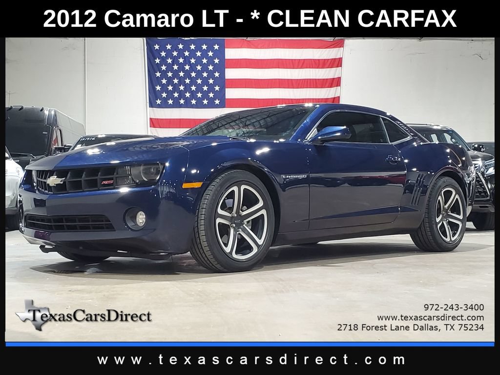 Used 2012 Chevrolet Camaro LT w/ RS Package RWD image 1