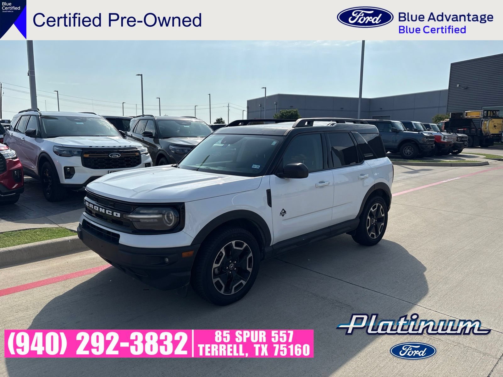 Used 2022 Ford Bronco Sport Outer Banks w/ Tech Package AWD/4WD image 3