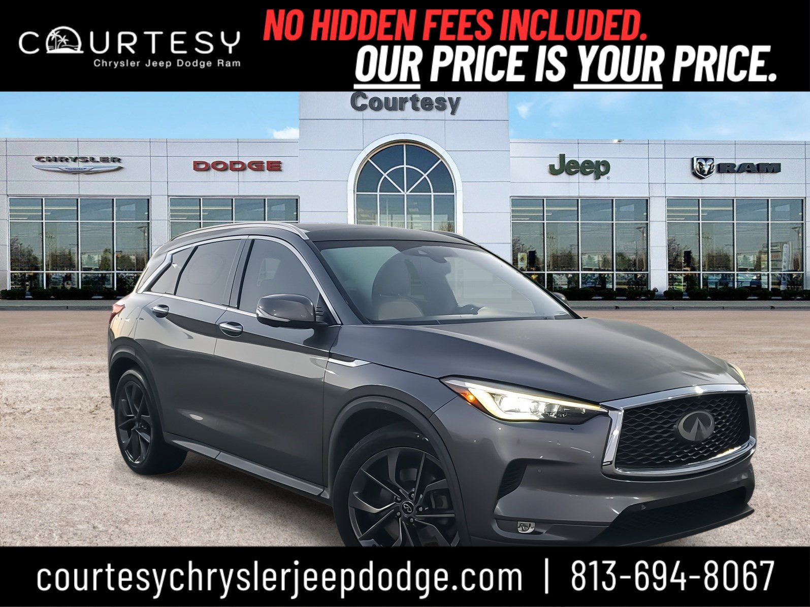 Used 2019 INFINITI QX50 Essential w/ Sensory Package