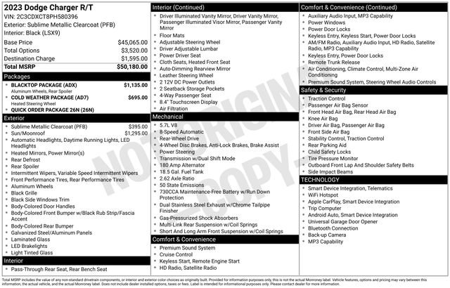 Used 2023 Dodge Charger R/T w/ Blacktop Package image 6