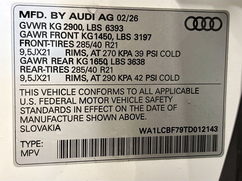 New 2026 Audi Q7 2.0T Premium Plus AWD/4WD image 26