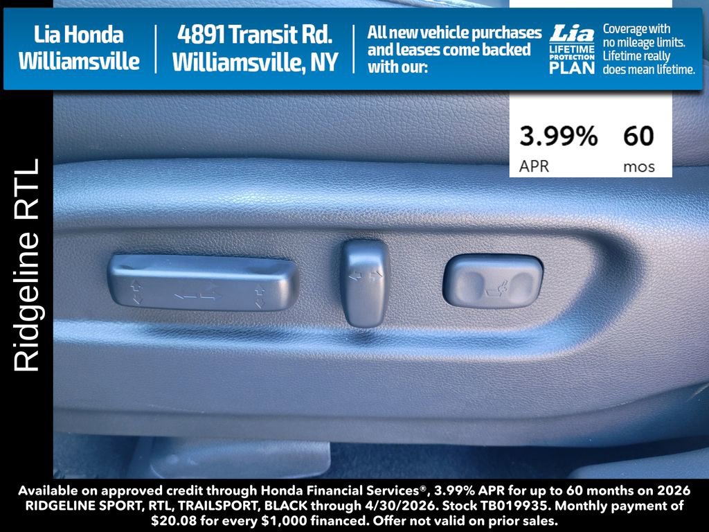 New 2026 Honda Ridgeline RTL image 15