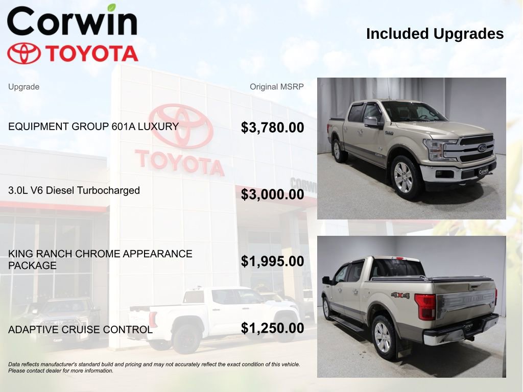 Used 2018 Ford F150 King Ranch w/ Equipment Group 601A Luxury image 4