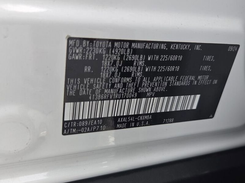 Used 2024 Toyota RAV4 XLE Premium w/ Weather Package AWD/4WD image 7