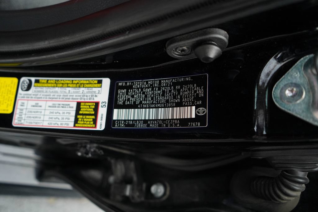 Used 2021 Toyota Camry XSE FWD image 41