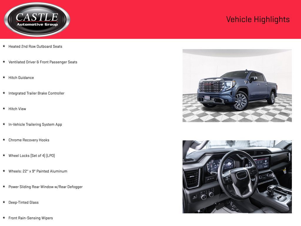 Used 2025 GMC Sierra 1500 Denali w/ Denali Reserve Package AWD/4WD image 24