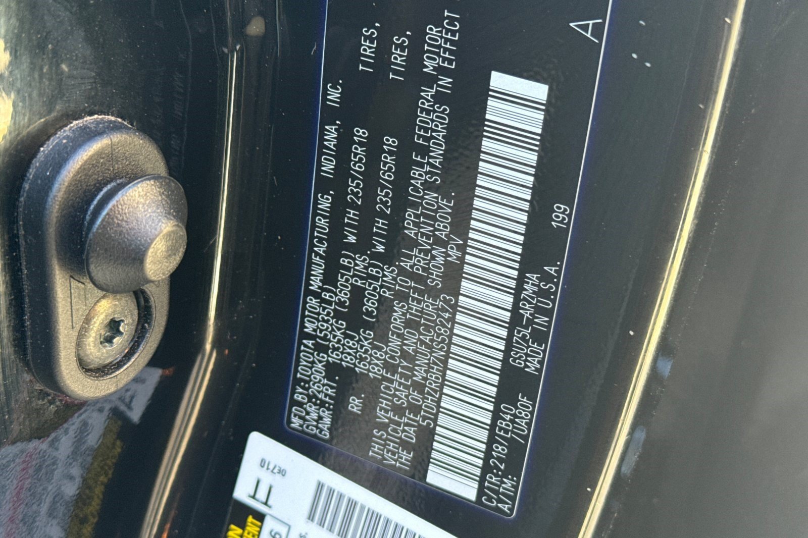 Used 2022 Toyota Highlander XLE AWD/4WD image 30
