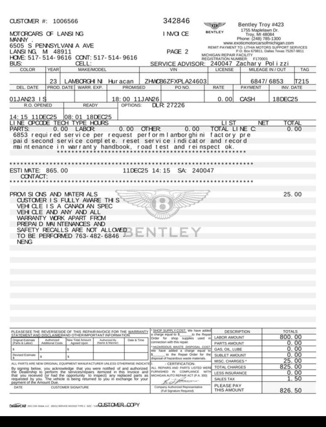 Used 2023 Lamborghini Huracan Tecnica image 44