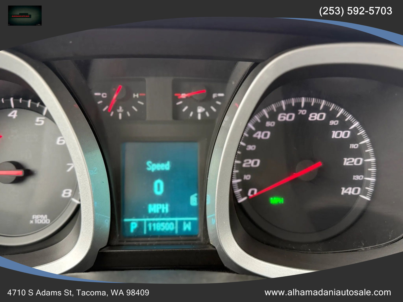 Used 2011 Chevrolet Equinox LT w/ Cargo Management Package image 9