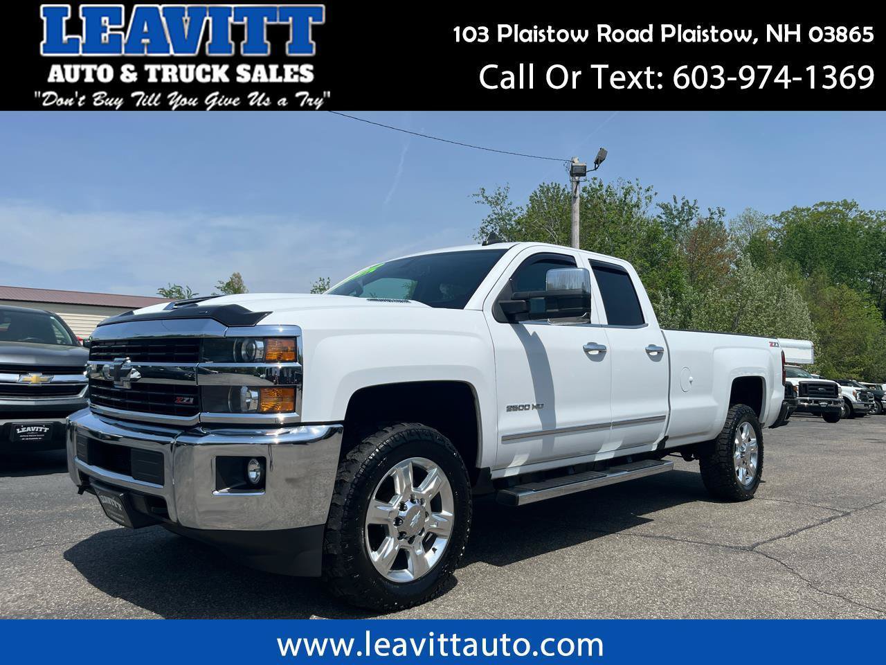 Used 2017 Chevrolet Silverado 2500 LTZ w/ Z71 Package, Off-Road AWD/4WD image 1