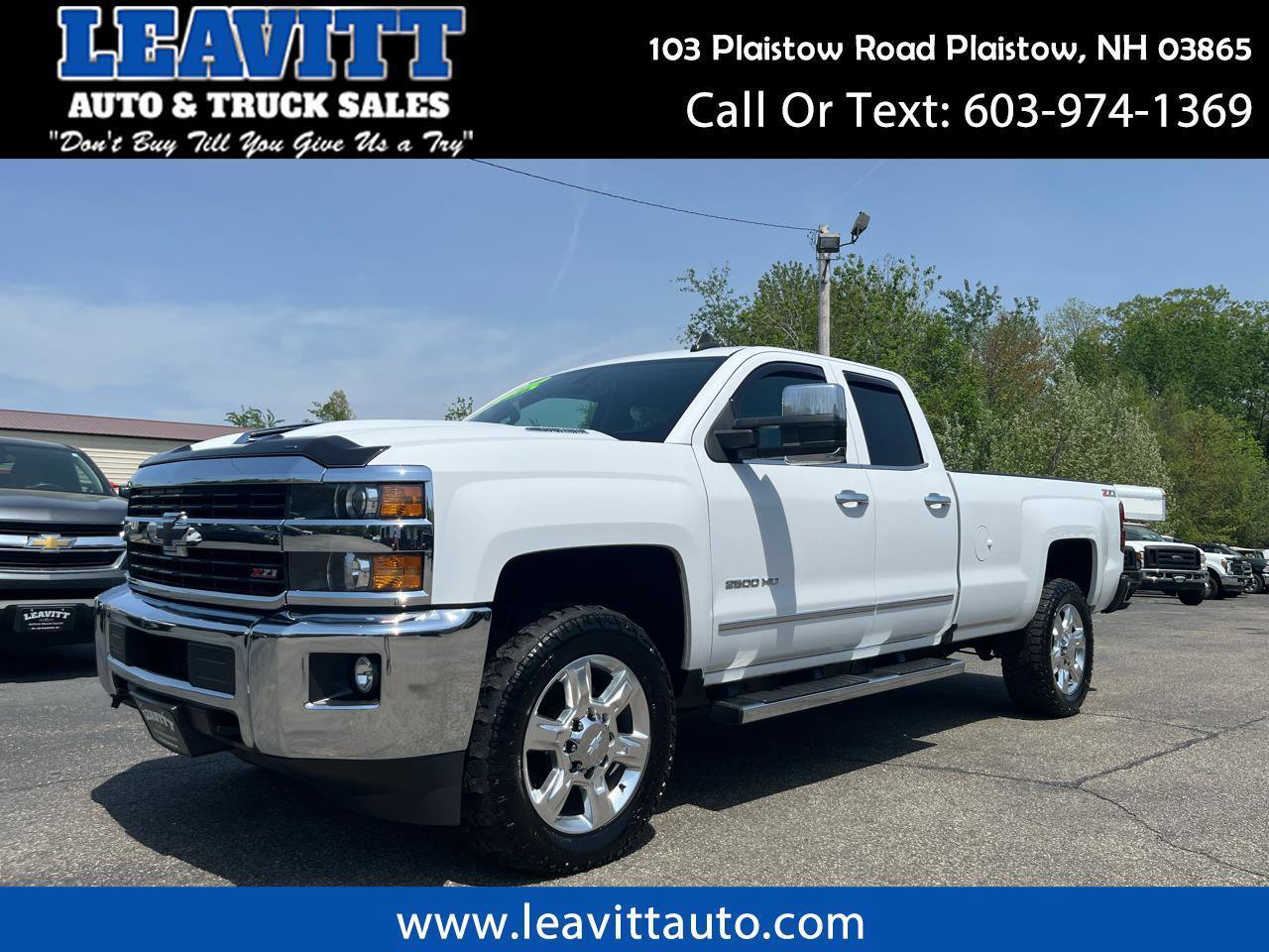 Used 2017 Chevrolet Silverado 2500 LTZ w/ Z71 Package, Off-Road AWD/4WD image 1