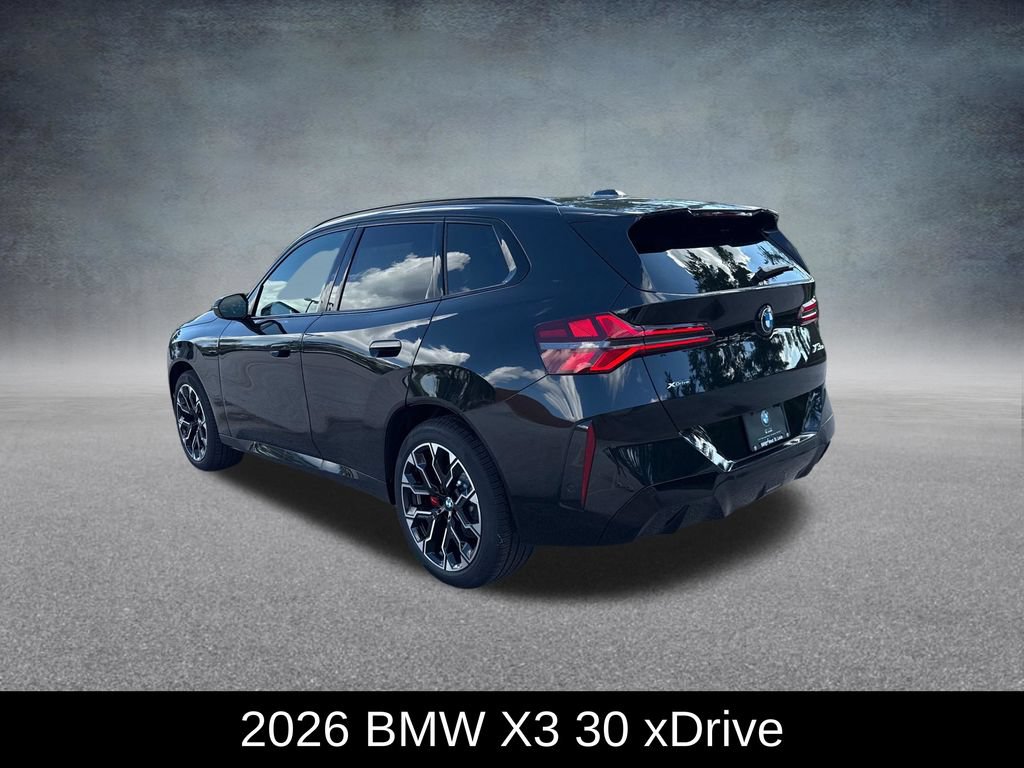 New 2026 BMW X3 xDrive30i w/ Premium Package AWD/4WD image 3