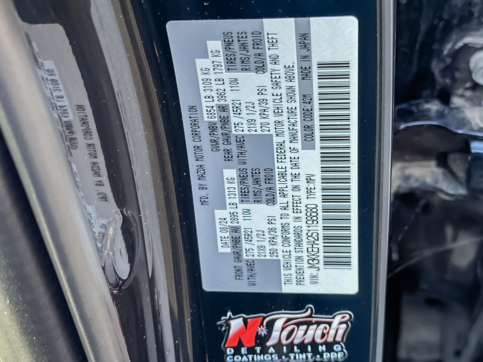 Certified 2025 MAZDA CX-90 Plug-In Hybrid w/ Premium Plus image 30