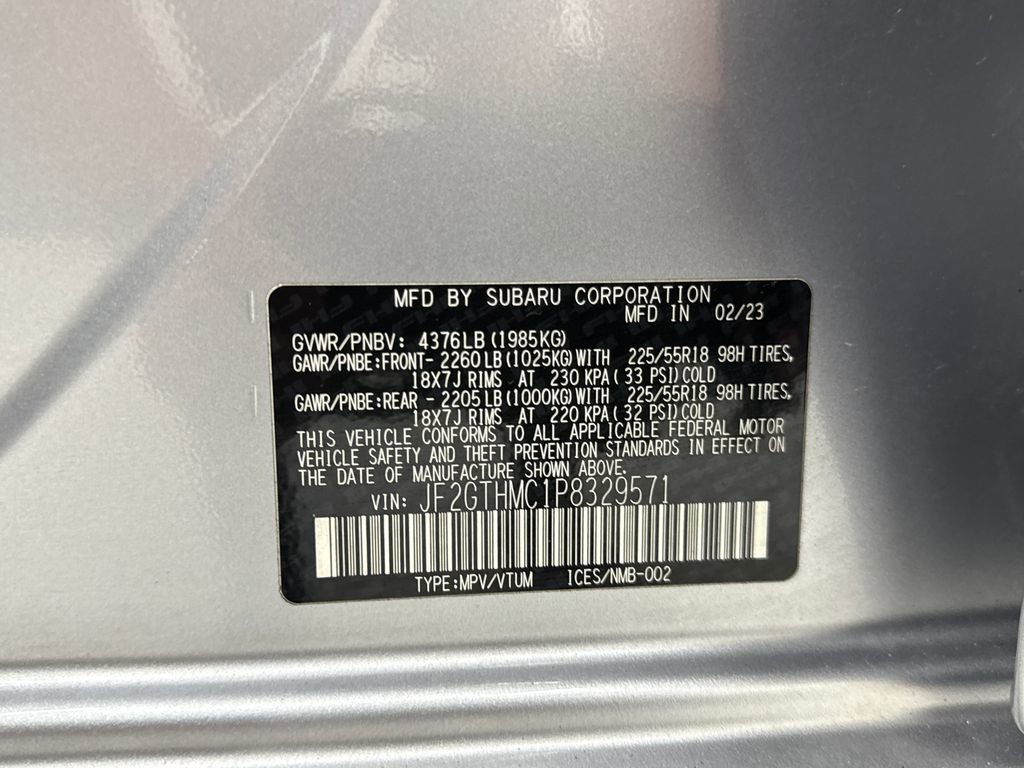Certified 2023 Subaru Crosstrek 2.5i Limited image 24