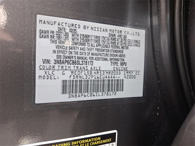 New 2025 Nissan Kicks SV w/ SV Premium Package image 10