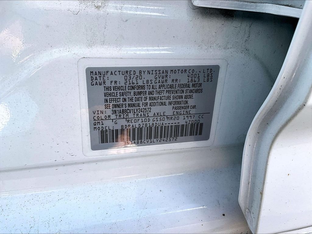 Used 2020 Nissan Sentra SV FWD image 9