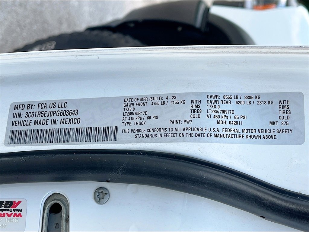 Used 2023 RAM 2500 Power Wagon w/ Level 1 Equipment Group image 33