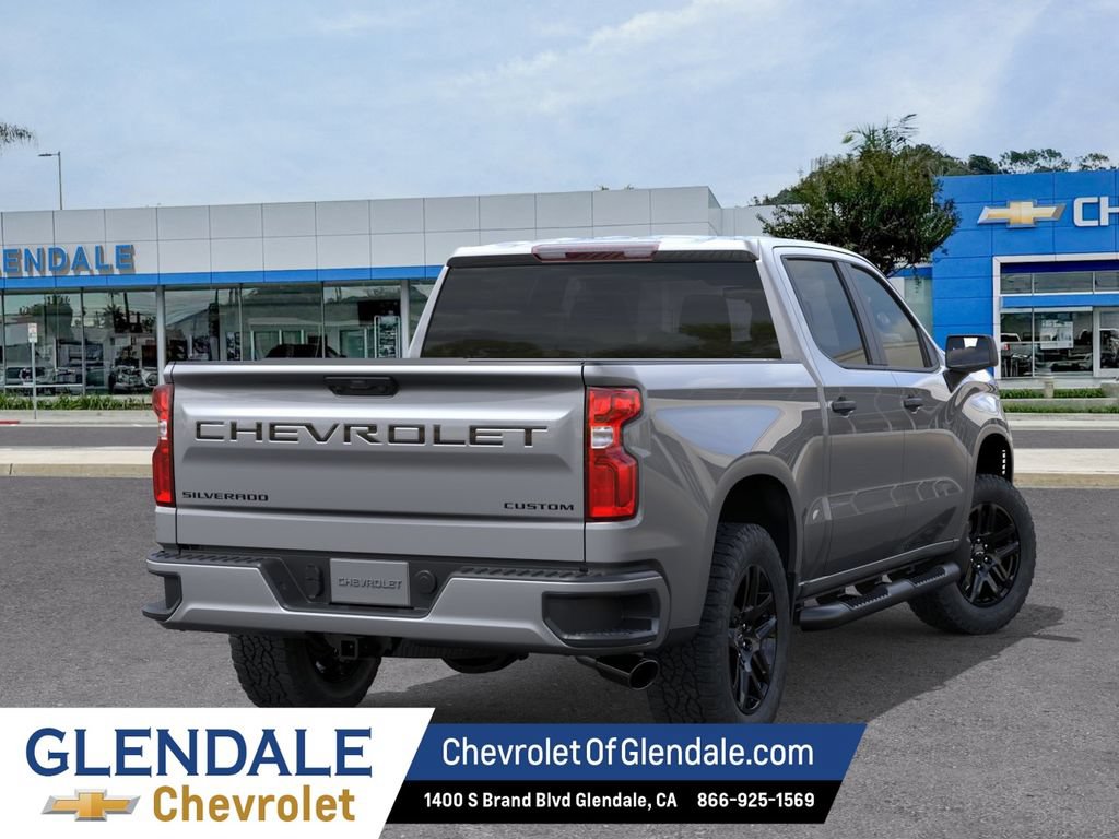 New 2026 Chevrolet Silverado 1500 Custom w/ Turbomax Blackout Package RWD image 4