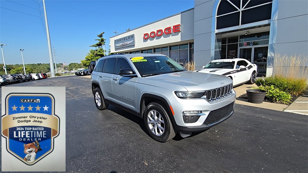 Certified 2022 Jeep Grand Cherokee Limited