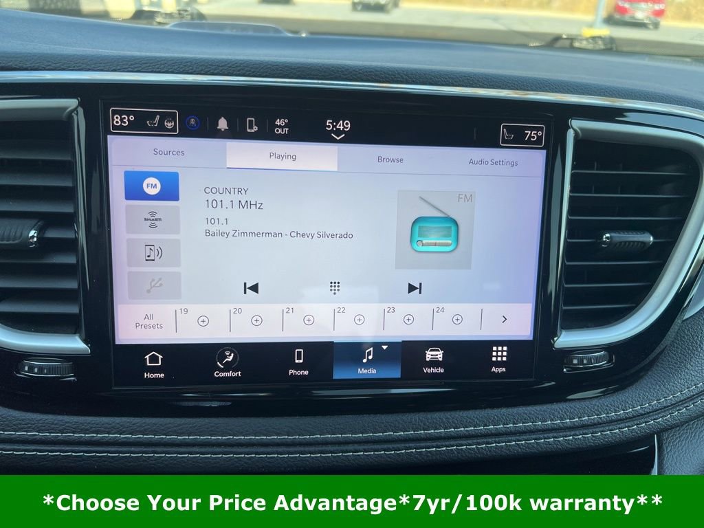 Certified 2022 Chrysler Pacifica Touring-L w/ S Appearance Package image 86