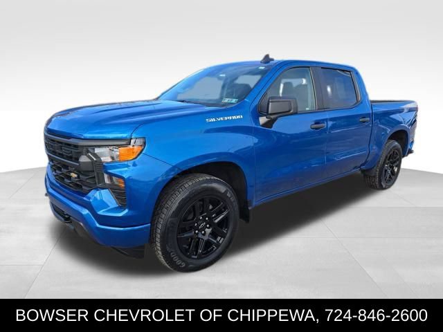 Certified 2023 Chevrolet Silverado 1500 Custom w/ LPO, Dark Essentials Package image 1