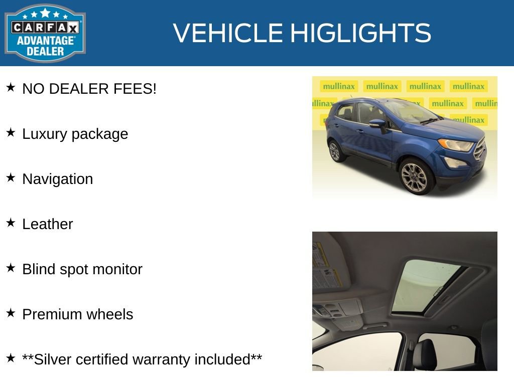 Used 2018 Ford EcoSport Titanium image 12