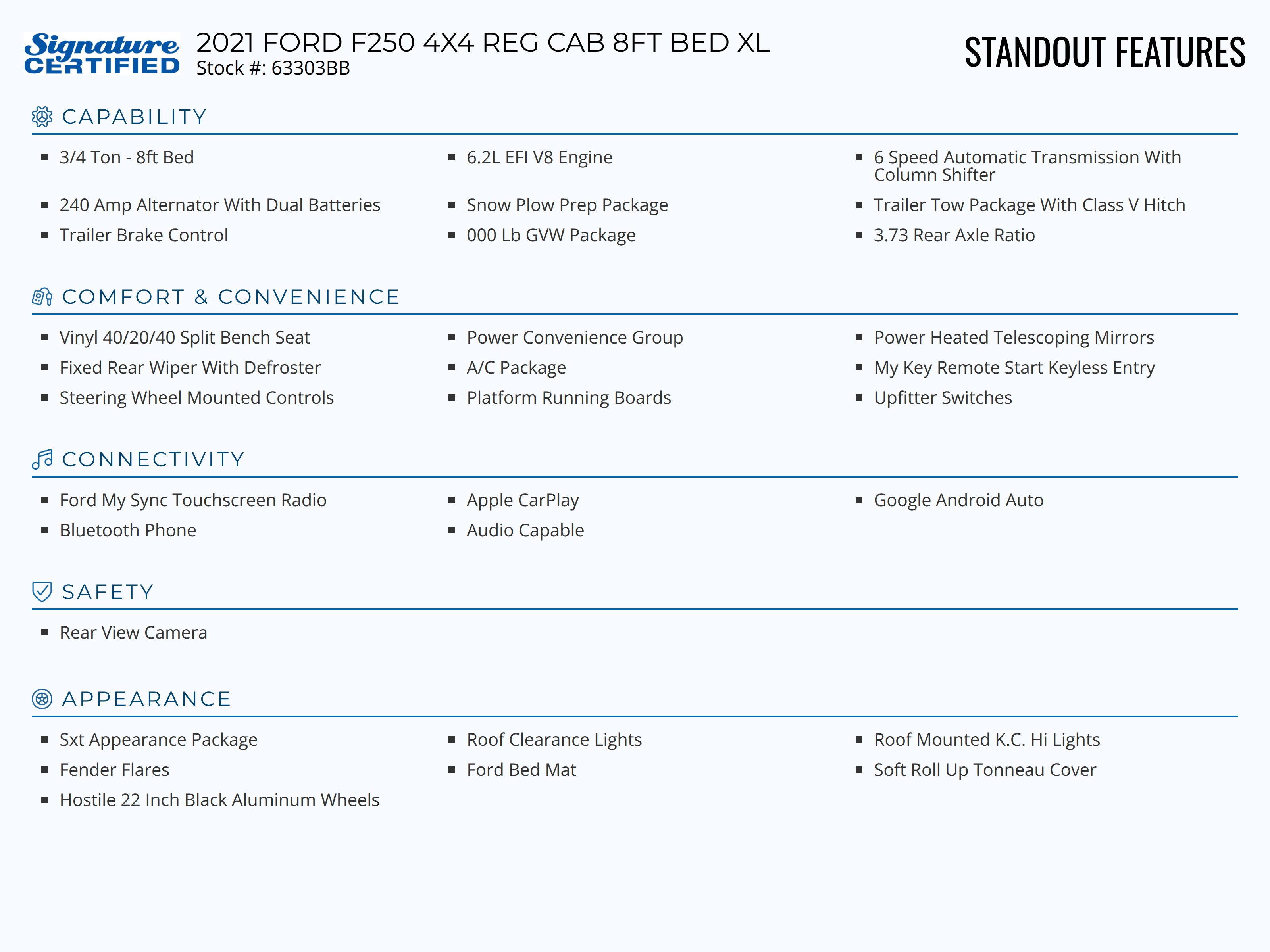 Used 2021 Ford F250 XL w/ STX Appearance Package image 3