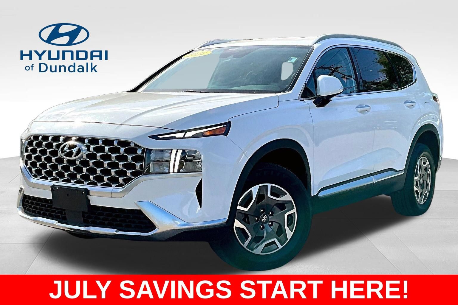 Used 2022 Hyundai Santa Fe Blue w/ Cargo Package AWD/4WD video 1